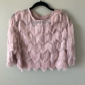 Storets fringe crop top